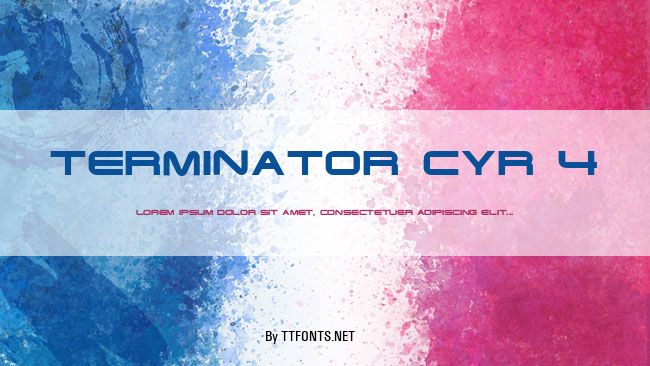 Terminator Cyr 4 example